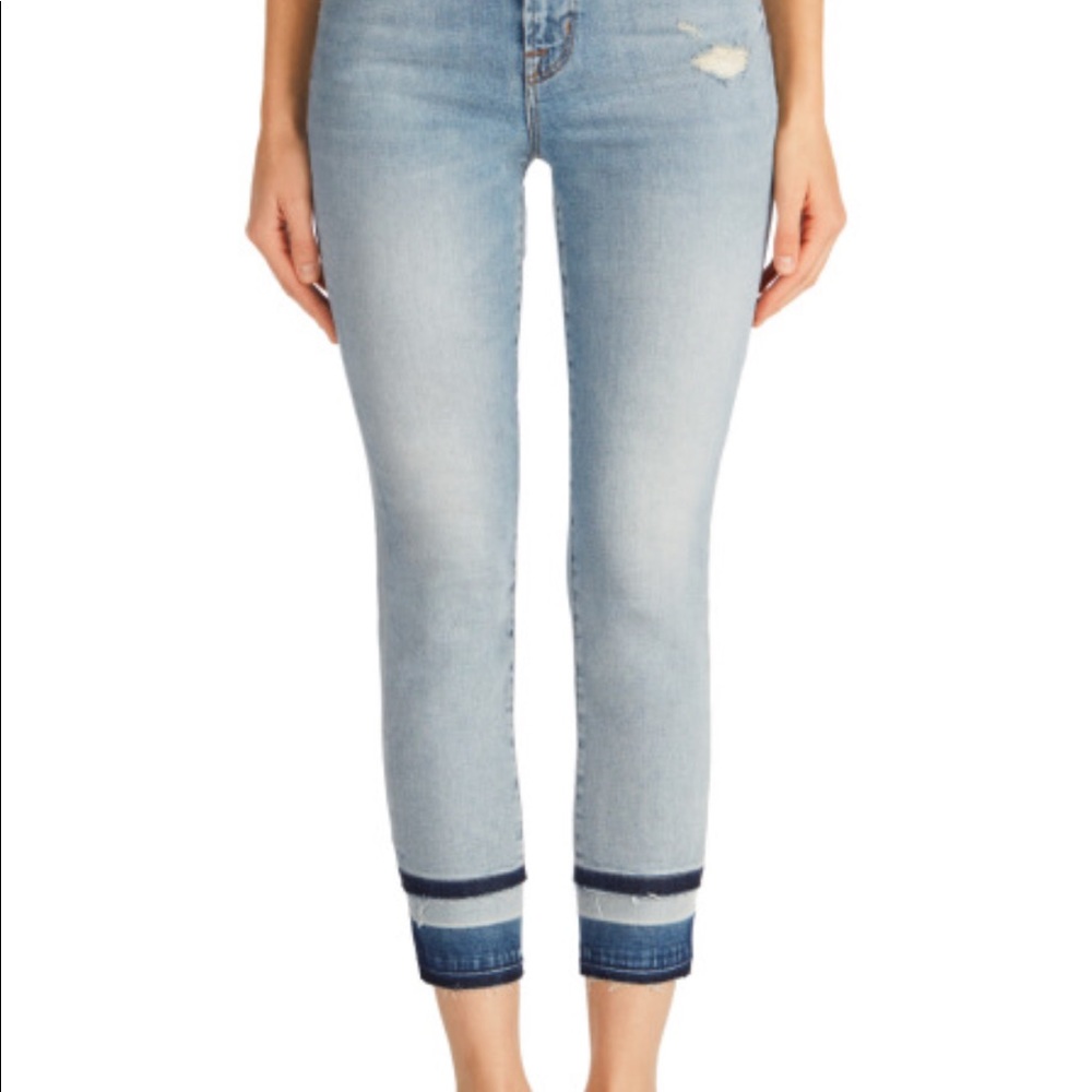 J Brand Alana High Rise Crop Maternity Jean - NWT